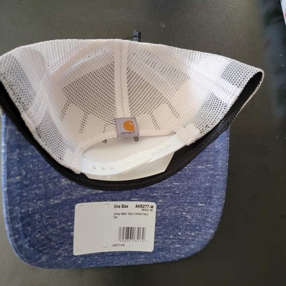 Carhartt 105277 - Jersey Mesh-Back Crafted Patch Cap - Picture 2 of 2